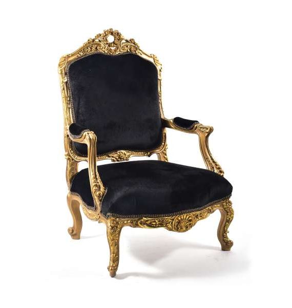 Victorian Knight Arm Chair